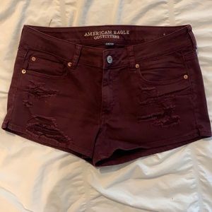 AE shortie shorts